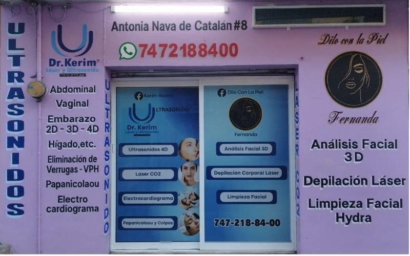 Fachada del consultorio del Dr. Kerim Rivera