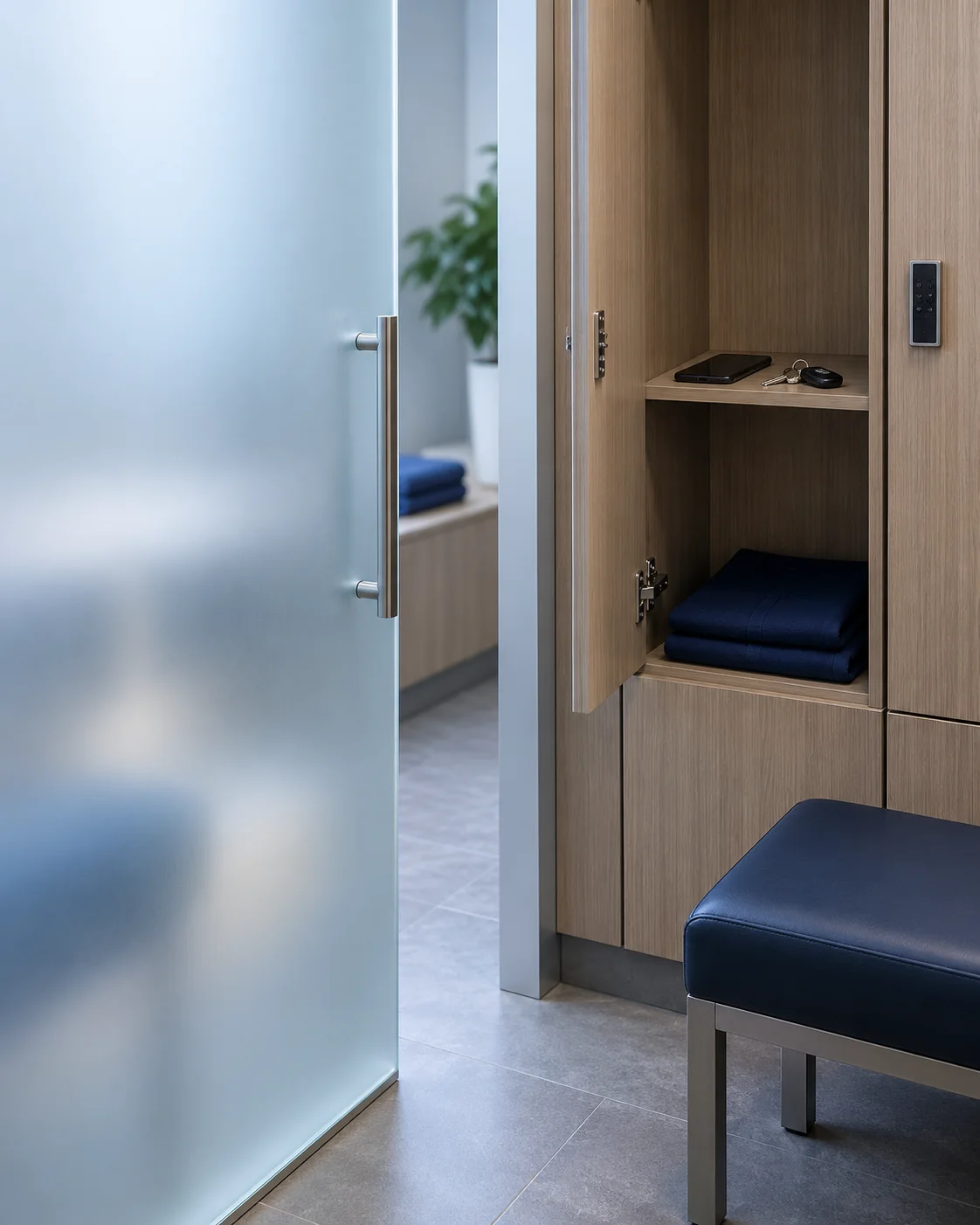 Atención privada antes de un ultrasonido testicular